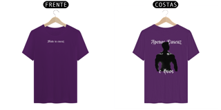 Nome do produto Camiseta Made in Cuscuz Roxa