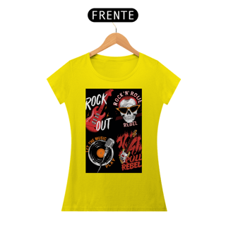 Nome do produto Camisa baby long Rock in Roll 