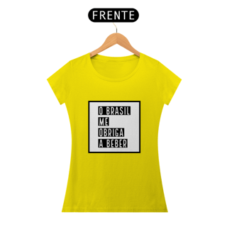 Nome do produto Camisa baby long O Brasil