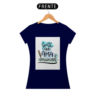 Nome do produto Camisa Baby long Gente que ama ensinar