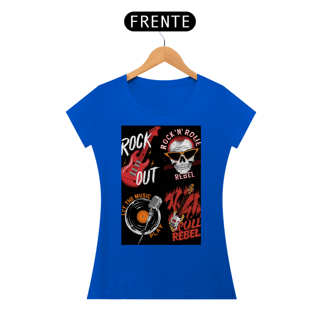 Nome do produto Camisa baby long Rock in Roll 