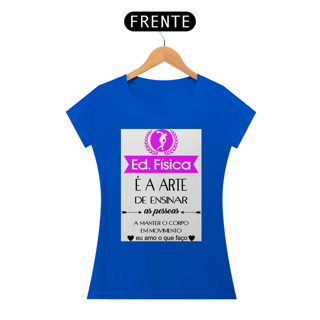 Nome do produto Camisa baby long Educação  Física é arte