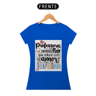 Nome do produto Camisa baby long Professora flor que educa