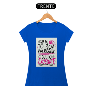 Nome do produto Camisa baby long Hoje eu não tô boa