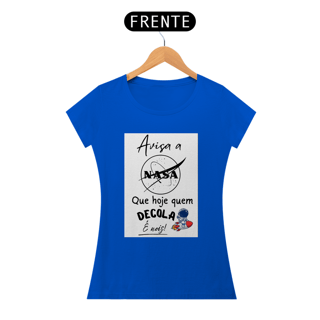 Nome do produto Camisa baby long Nasa