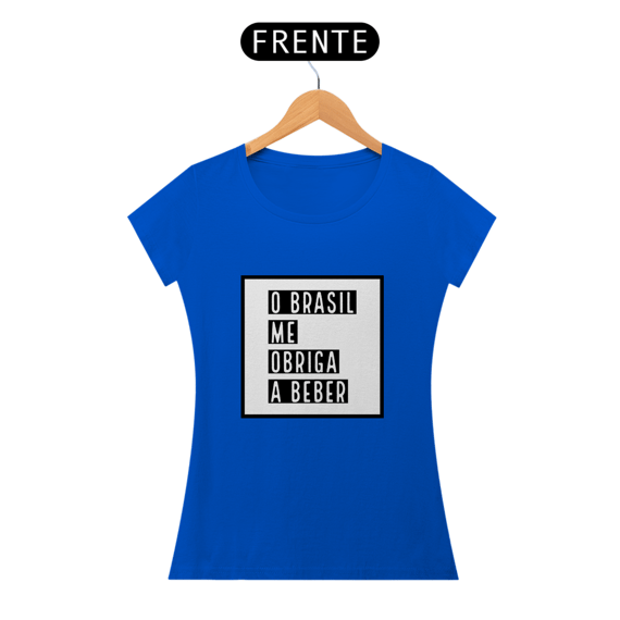 Camisa baby long O Brasil