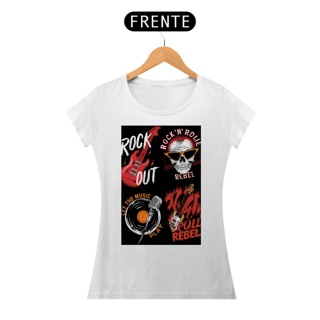 Nome do produto Camisa baby long Rock in Roll 