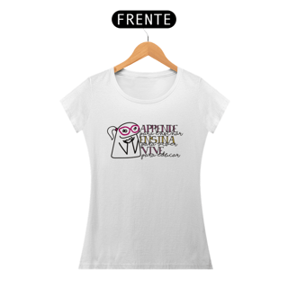 Nome do produto Camisa baby long Flork Professora