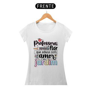 Nome do produto Camisa baby long Professora flor que educa