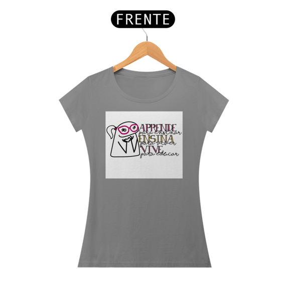 Camisa baby long Flork Professora