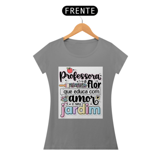 Nome do produto Camisa baby long Professora flor que educa