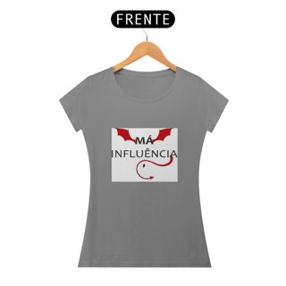 Nome do produto Camisa baby long Má influência