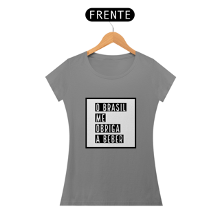Nome do produto Camisa baby long O Brasil