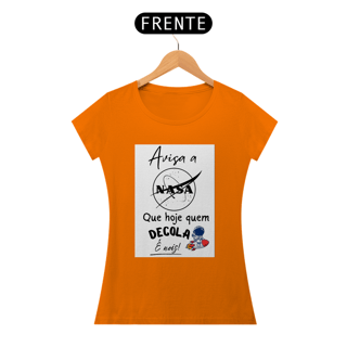 Nome do produto Camisa baby long Nasa