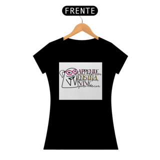 Nome do produto Camisa baby long Flork Professora