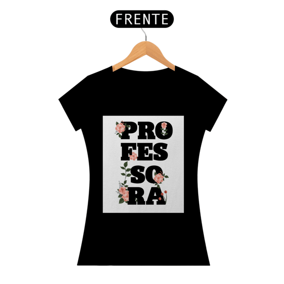 Camisa baby long Professora