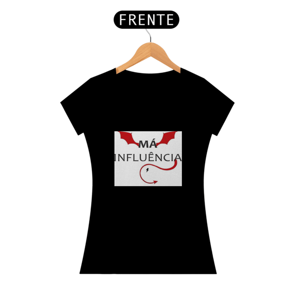 Camisa baby long Má influência