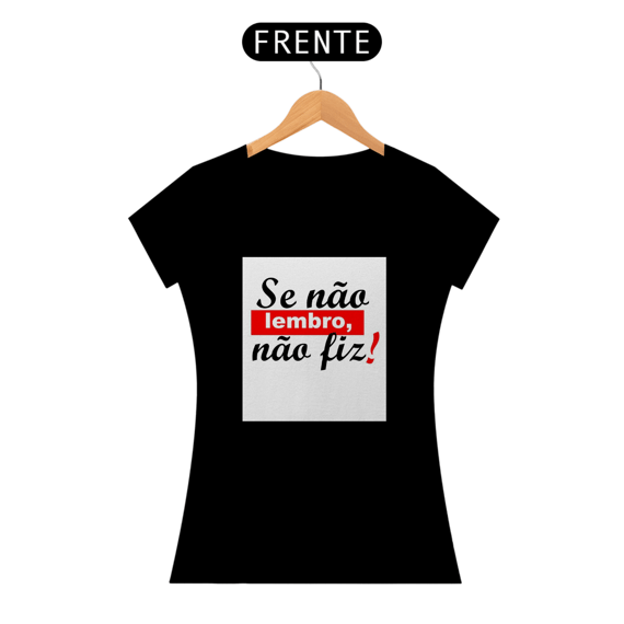 Camisa baby long Se não lembro