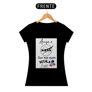 Nome do produto Camisa baby long Nasa