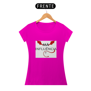Nome do produto Camisa baby long Má influência