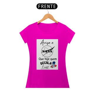 Nome do produto Camisa baby long Nasa