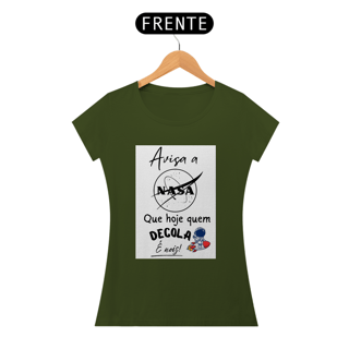 Nome do produto Camisa baby long Nasa