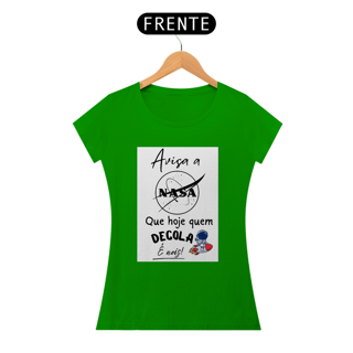 Nome do produto Camisa baby long Nasa