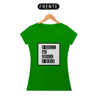 Nome do produto Camisa baby long O Brasil