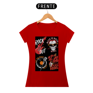 Nome do produto Camisa baby long Rock in Roll 