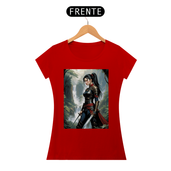 Camisa baby long Guerreira
