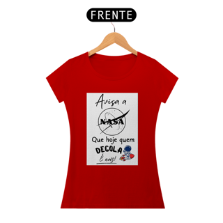 Nome do produto Camisa baby long Nasa