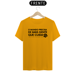 Nome do produto Camiseta Unisex - O mundo precisa