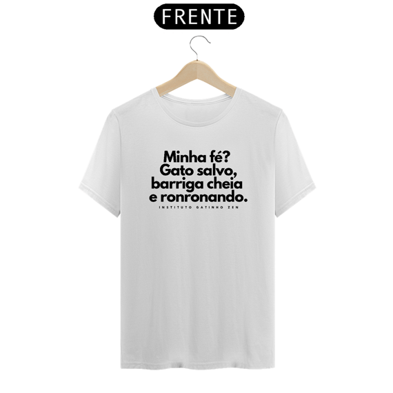 Camiseta Unisex - Minha fé