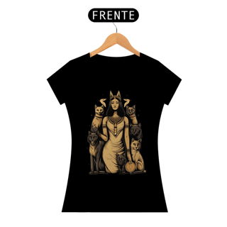 Camiseta de Gato - Deusa Bastet