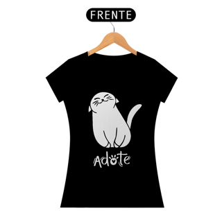 Camiseta de Gato -  Adote