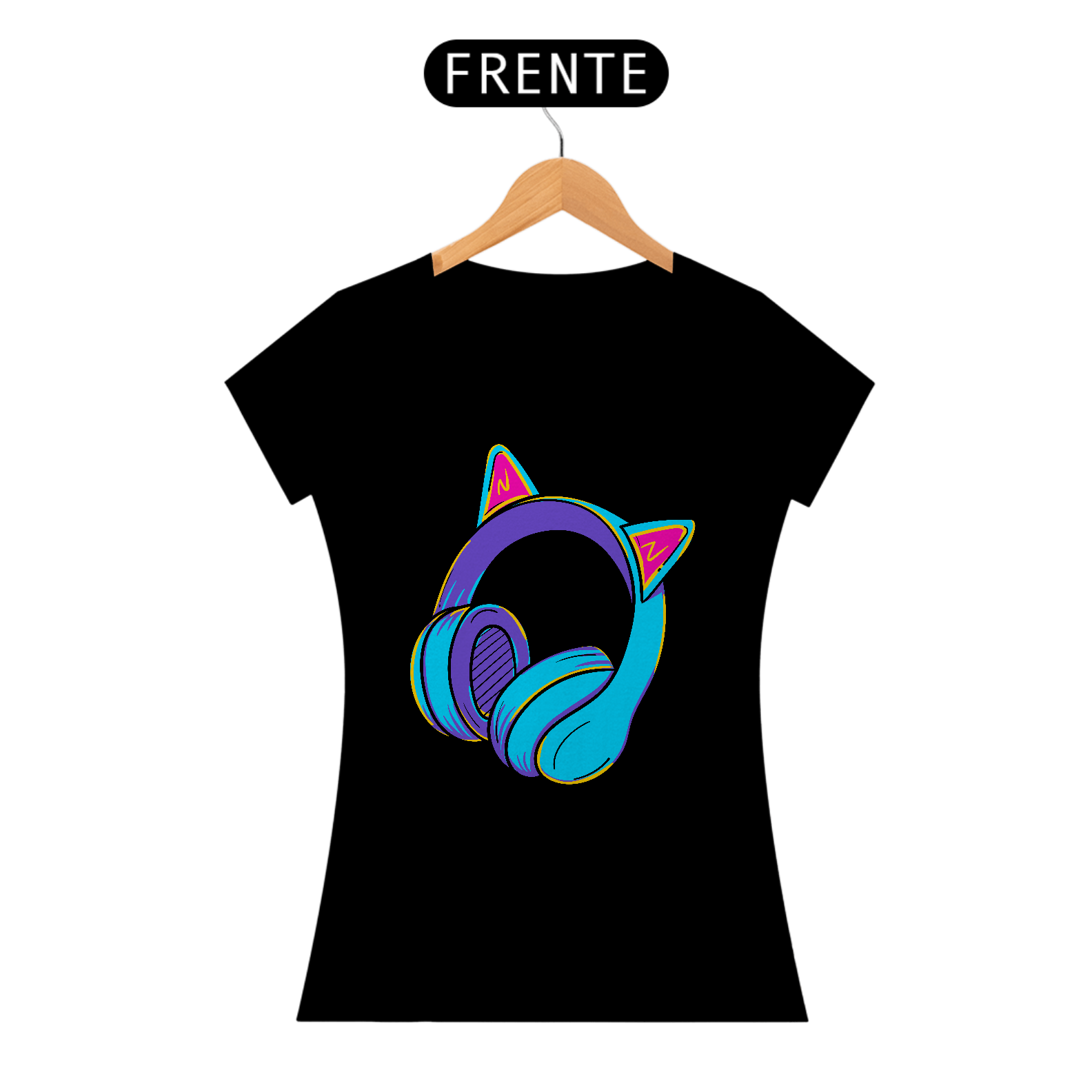 Camiseta de Gato -  Cat Phones