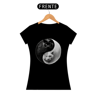 Camiseta de Gato -  Yin Yang Cat