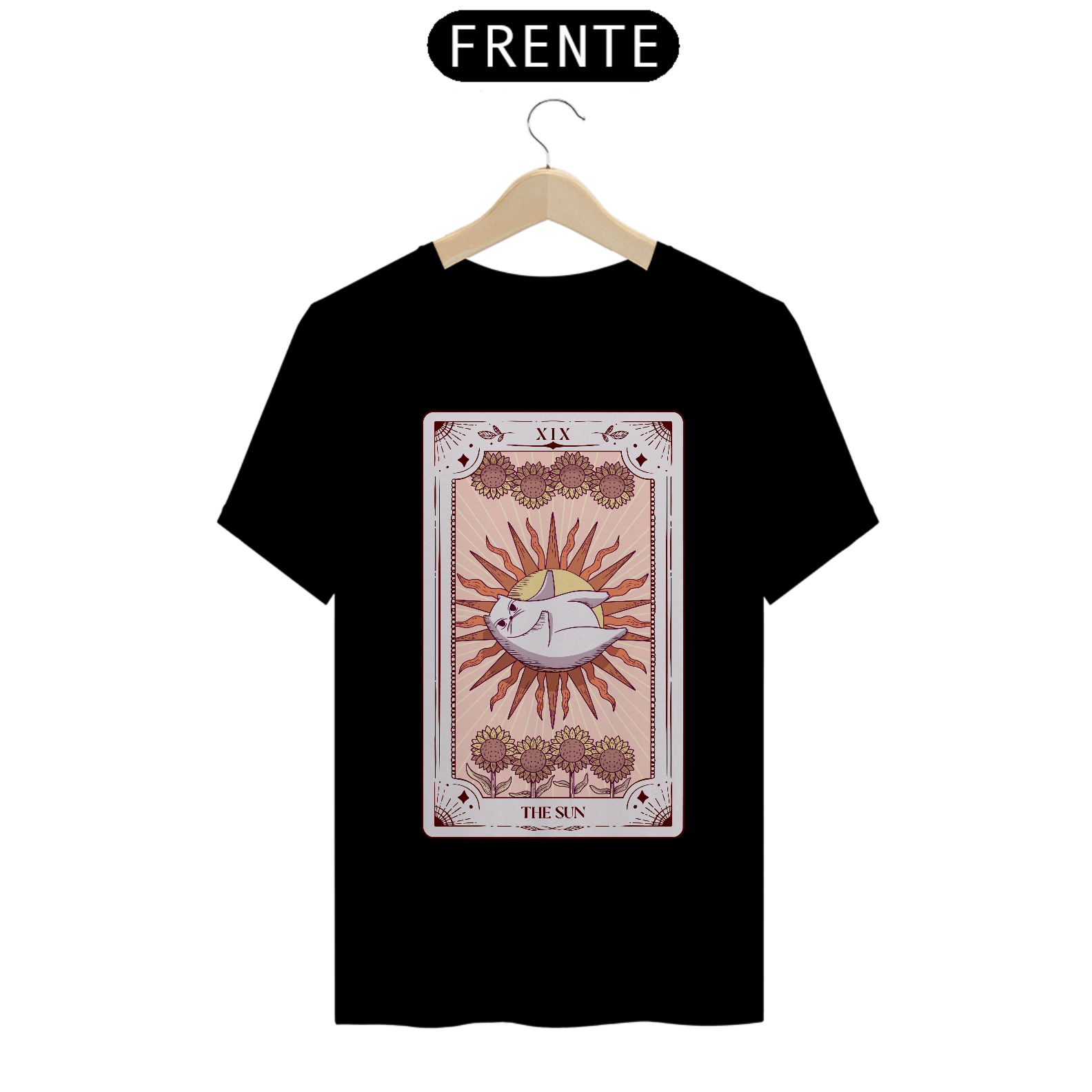 Camiseta de Gato -  Carta de Tarot