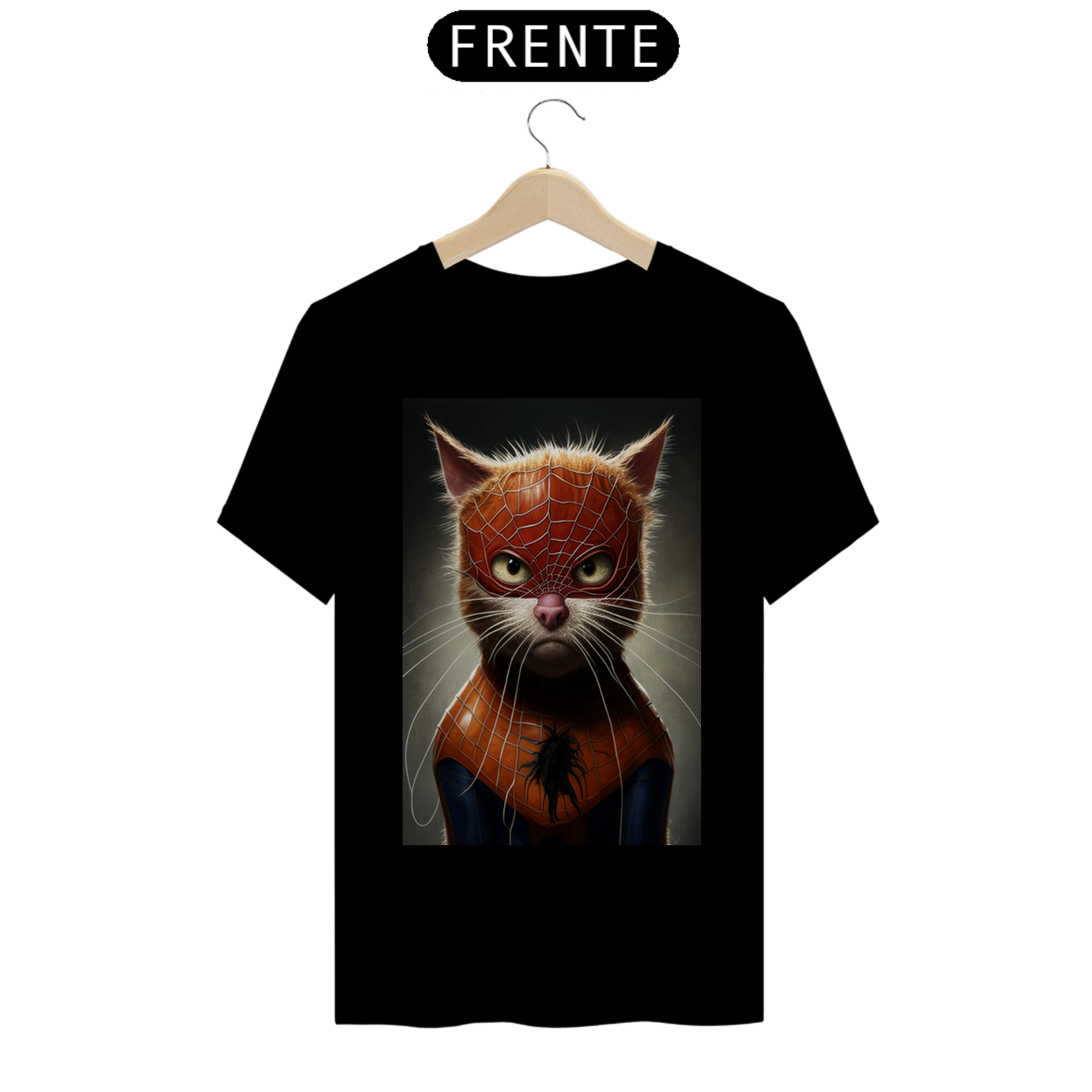 Camiseta de Gato -  Spider Cat