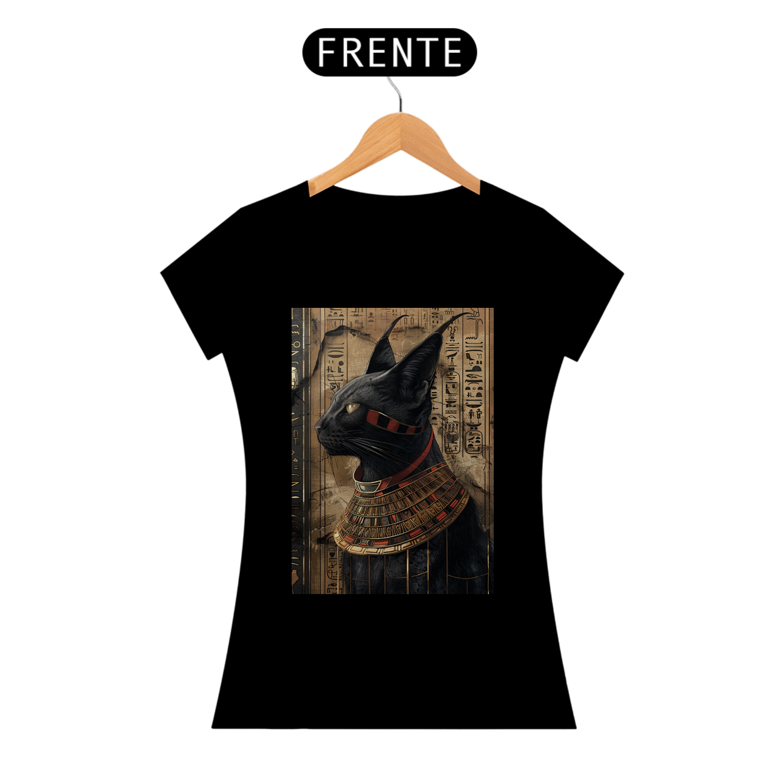 Camiseta de Gato - Gato Egípcio