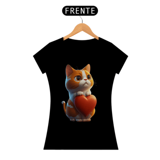 Camiseta de Gato - Gatinho Fofo