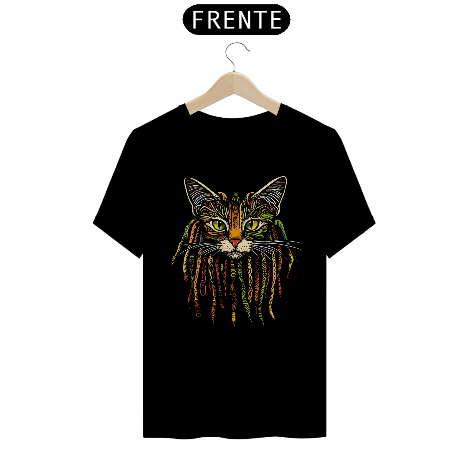 Camiseta de Gato - Dread Cat