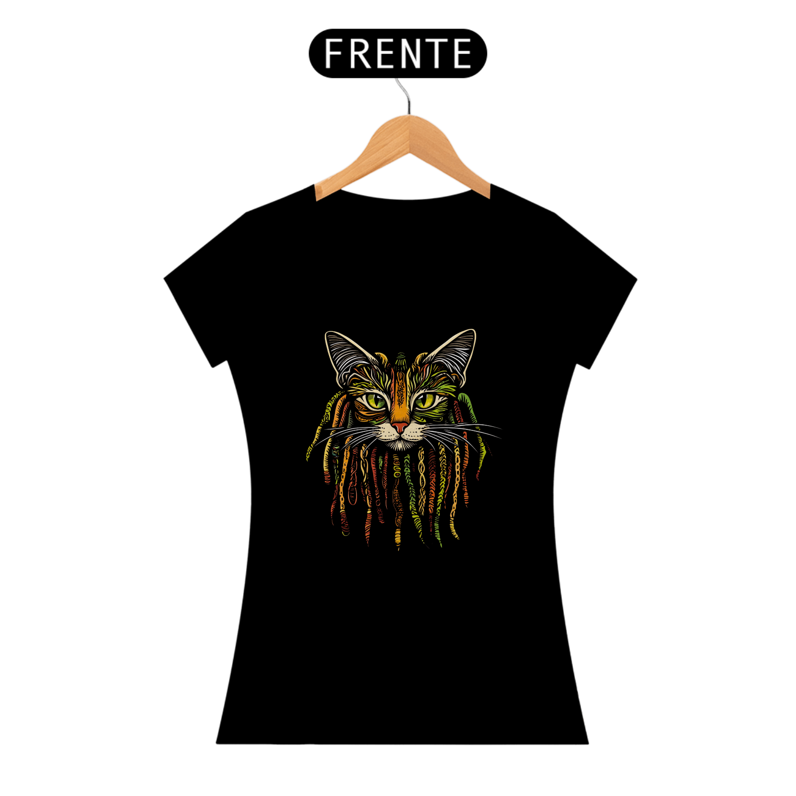 Camiseta de Gato - Dread Cat