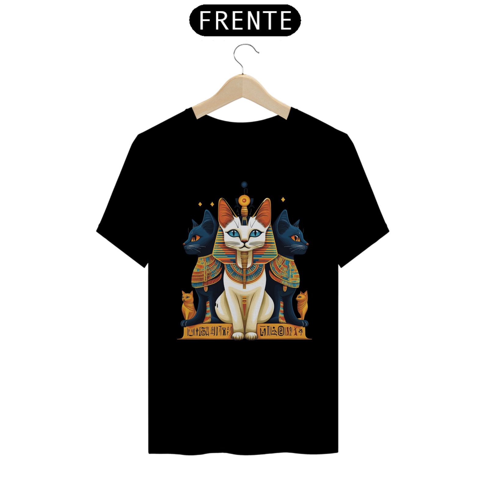 Camiseta de Gato - Gato Faraó