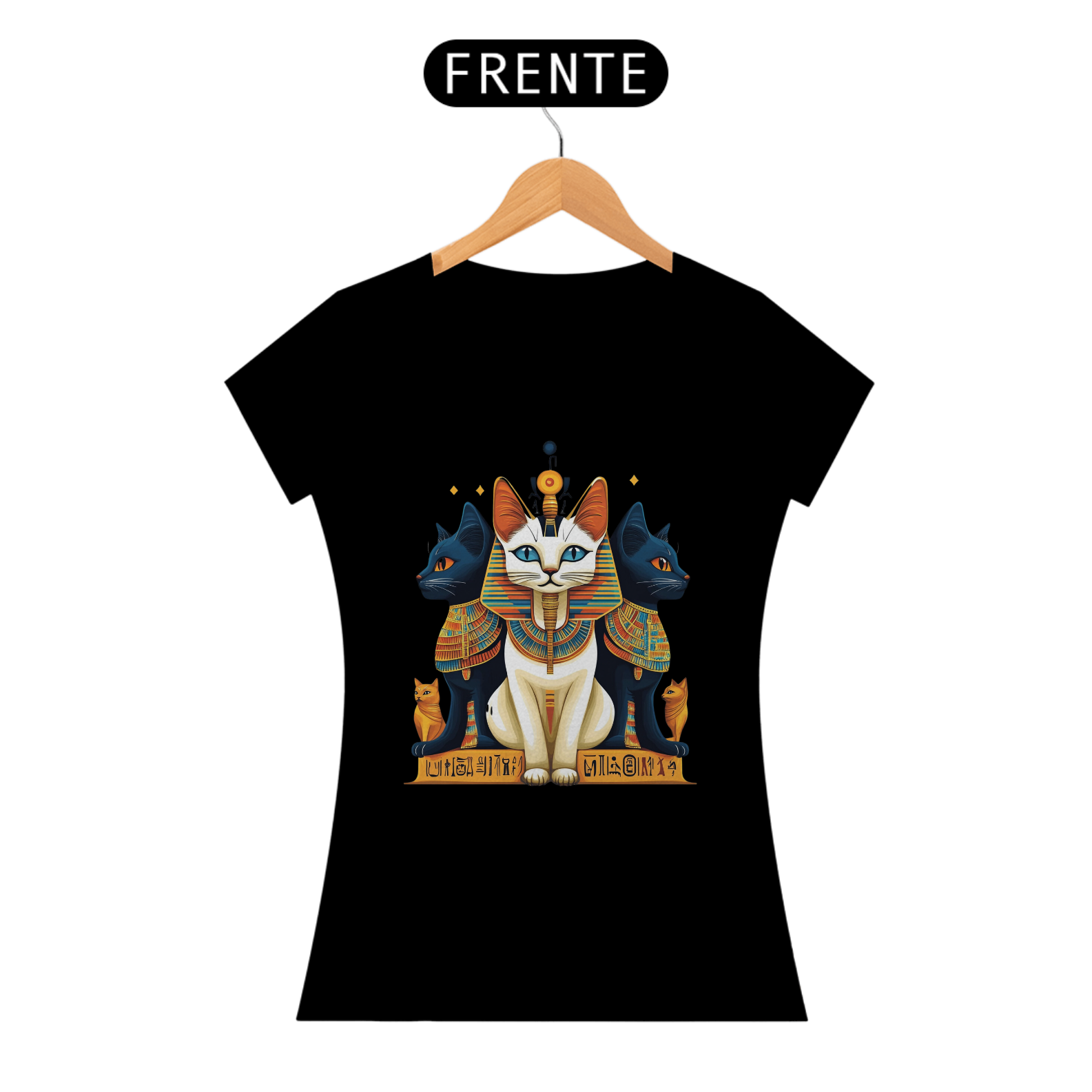 Camiseta de Gato - Gato Faraó