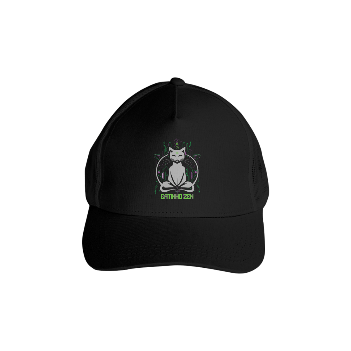Nome do produto: Boné Instituto Gatinho Zen