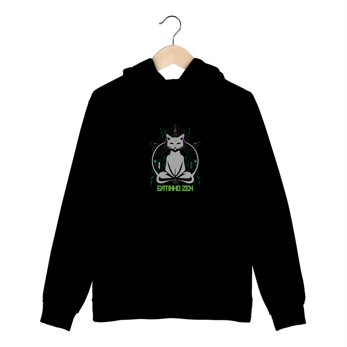 Nome do produto: Moletom Camguru - Instituto Gatinho Zen