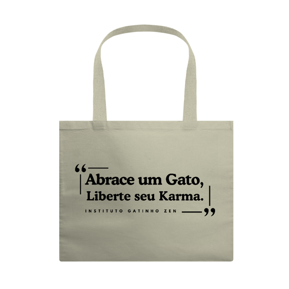 Eco Bag - Abrace um gato