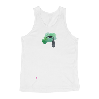 Nome do produto Regata Masculina Olho que chora (Lama e Lótus)