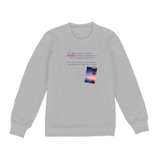 Nome do produto Moletom fechado Solidões Acompanhadas